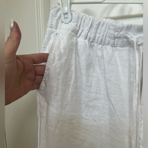 Zara linen straight leg joggers-relaxed fit-Never worn, new with tags. - Picture 6 of 15
